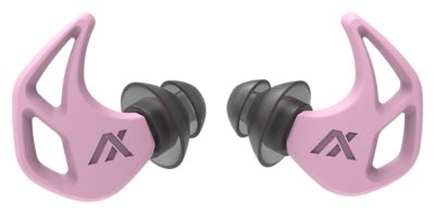 AXIL X20 Silicone Earplugs, 24 dB Noise Reduction Rating, In The Ear, Soft Pink, 1 Pair