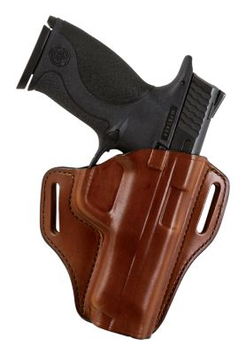Bianchi 57 Remedy OWB Holster for Colt 1911 Government, Right Hand, Tan, Leather, Size 10