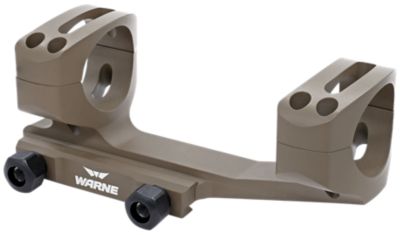 Warne X-SKEL Scope Mount/Ring Combo, Flat Dark Earth, Cerakote, 30mm, XSKEL30DE