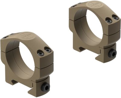 Leupold Mark 4 Scope Ring Set, 35mm Tube, Medium, Picatinny Rail, Flat Dark Earth, Aluminum