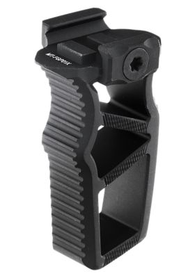 Leapers Ultra Slim Foregrip, Picatinny, Matte Black, Anodized Aluminum, MTFGP01X
