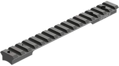 Leupold BackCountry Cross-Slot Base for Long Action 20 MOA, Black, Aluminum