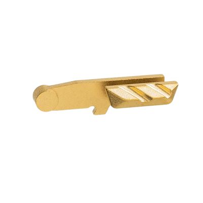 Tyrant CNC Extended Slide Catch Lever for Sig P365, Gold, PVD, Stainless Steel