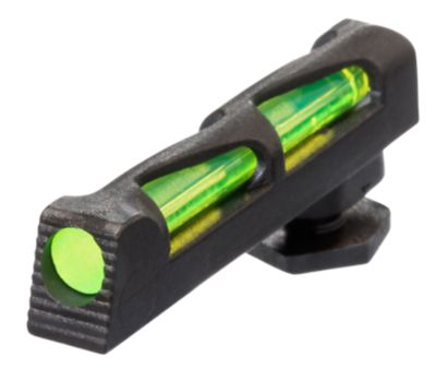 HiViz LiteWave Green Fiber-Optic Front Sight, Fits Glock