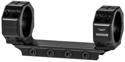 Warne Precision Mount Scope Mount/Ring Combo, Black Anodized, 34mm, 0 MOA, 7824M