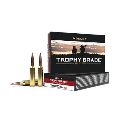 Nosler 7mm PRC 175-Grain Nosler AccuBond Long-Range Rifle Ammunition, 20 Rounds