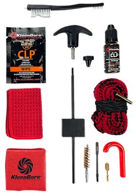 KleenBore .223/5.56mm Caliber Dual Kleen Rod and Pull-Through Rope Rifle Cleaner, 30 in.