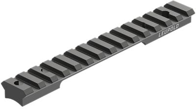 Leupold BackCountry Cross-Slot Base for Short Action 20 MOA, Black, Aluminum
