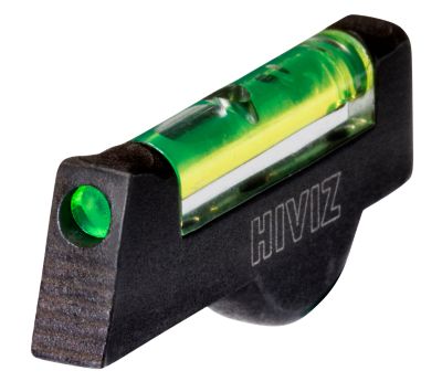 HiViz Pinned Revolver Green Fiber-Optic Front Sight, Fits S&W