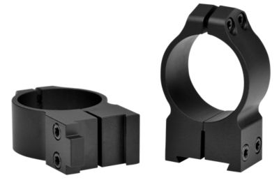 Warne Maxima Rings for CZ 550, 30mm Tube, High, 0 MOA, 19mm Dovetail, Matte Black, Steel