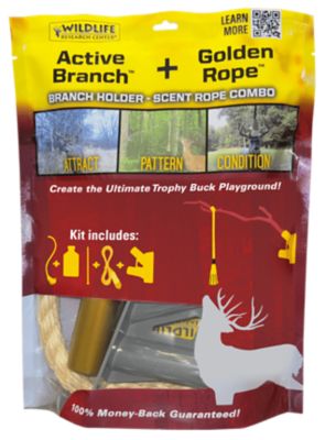 Wildlife Research Center 4 oz. Active Branch and Golden Rope Deer Scent Combo Kit