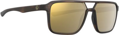 Leupold Adult Bridger Polycarbonate Performance Eyewear, Bronze Mirror/Matte Tortoise
