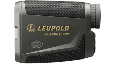 Leupold RX 1400i TBR/W Gen2 Rangefinder, 1,400 yd. Range, 5x21mm, Red Toled Display, Flightpath Technology, Black/Gray