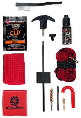 KleenBore .38/.357/9mm Dual Kleen Rod and Pull-Through Rope Handgun Cleaner