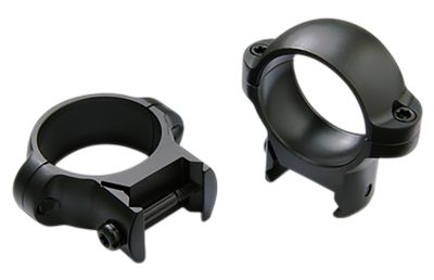 Burris Signature Zee Rings, 34mm Tube, Medium, Weaver, Matte Black, Steel