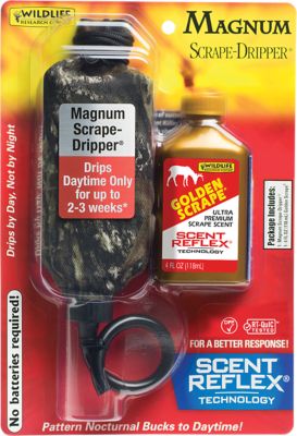 Wildlife Research Center 4 oz. Magnum Scrape-Dripper and Golden Combo Kit