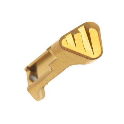 Tyrant CNC Extended Mag Release for Sig P365, Gold Matte, 17-4 Stainless Steel
