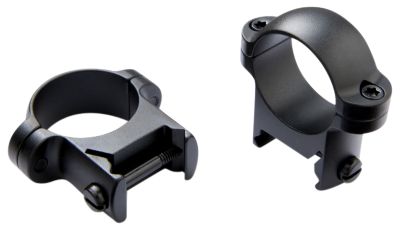 Burris Zee Rings, 30mm Tube, High, Weaver, Matte Black, Steel