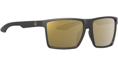 Leupold Adult Desoto Polycarbonate Performance Eyewear, Bronze Mirror/Matte Black