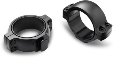 Burris Signature Zee Rings, 1 in. Tube, High, Weaver, Matte Black, Steel
