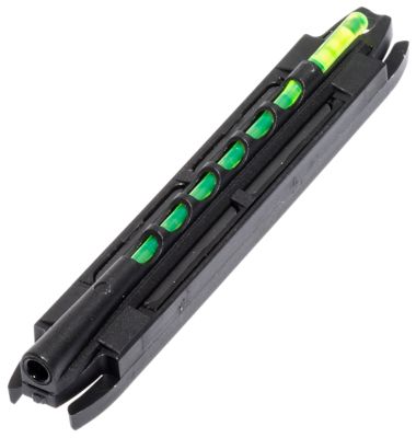 HiViz Magni-Hunter Magnetic Front Sight for Beretta/Benelli/Browning/CZ-USA and More, Black, Green/Red Fiber Optic