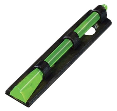 HiViz TriComp Bead Replacement Front Sight for Shotguns, Black, Green/Red/White Fiber Optic, Universal Threads