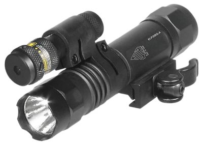 Leapers Gun Light with Red Laser, 400-Lumen
