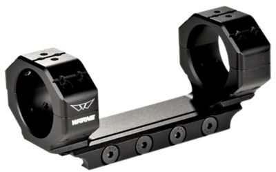 Warne Precision Mount Scope Mount/Ring Combo, Black Anodized, 35mm, 0 MOA, 7841M