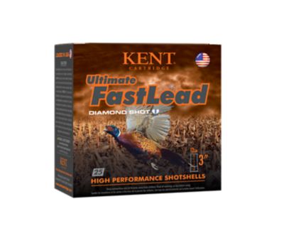Kent Cartridge 12-Gauge Ultimate Fast Lead 5-Shot Shotgun Shells, 3 in., 1-3/4 oz., 25 Rounds