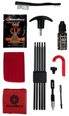 KleenBore Universal Cleaning Kit for .22 Cal-12 Gauge Handguns/Rifles/Shotguns