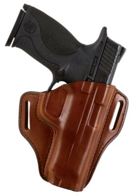 Bianchi 57 Remedy OWB Holster for S&W J Frame, S&W 36, S&W 640, Right Hand, Tan, Leather, Size 01