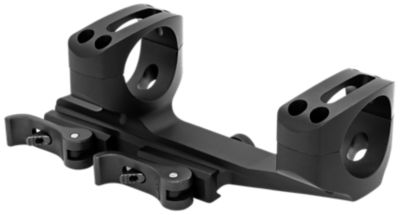 Warne Skeletonized Scope Mount/Ring Combo for MSR, Quick Detach, Black Anodized, 30mm Tube, Ultra High Rings