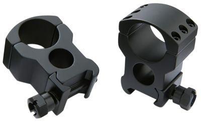 Burris Xtreme Tactical Rings, 1 in. Tube, Extra High, Picatinny/Weaver, Matte Black, Aluminum