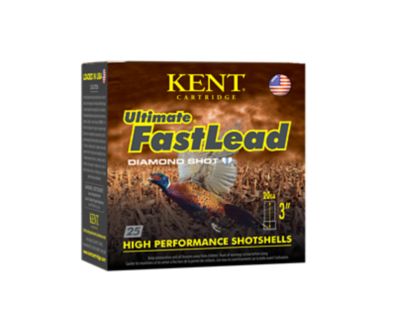 Kent Cartridge 20-Gauge Ultimate Fast Lead 6-Shot Shotgun Shells, 3 in., 1-1/4 oz., 25 Rounds