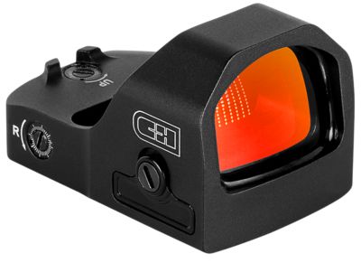 C&H Precision EDC XL Compact Red Dot Pistol Optic, 1x, 3 MOA Dot