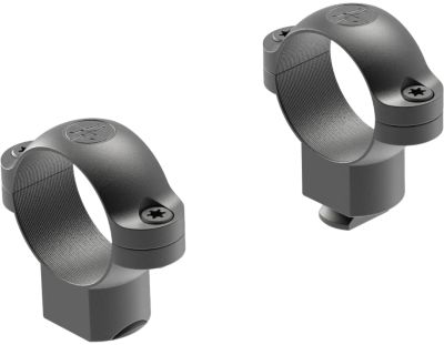 Leupold Standard Rings, 1 in. Tube, High, Leupold Base, Matte Black, Steel