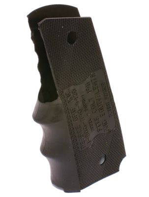 Pearce Grip Finger Groove Insert for 1911 Government, Black, Rubber