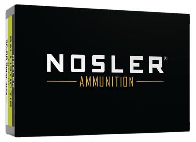 Nosler Ballistic Tip .30-06 Springfield 165-Grain Spitzer Ballistic Tip Rifle Ammunition, 20 Rounds