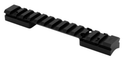 Warne Mountain Tech Tactical Rail for Browning X-Bolt, Black Anodized, Aluminum, Short Action, 0 MOA
