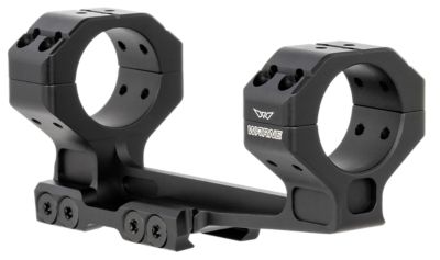 Warne Precision Cantilever Mount Scope Mount/Ring Combo, Black Anodized, 30mm, 20 MOA