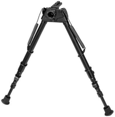 Harris Bipods 13.5 to 27 in. Steel/Aluminum Swiveling Shooting Bipod for M-LOK, Black