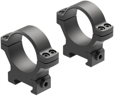 Leupold BackCountry Rings, 34mm Tube, High, Picatinny/Weaver, Matte Black, Aluminum