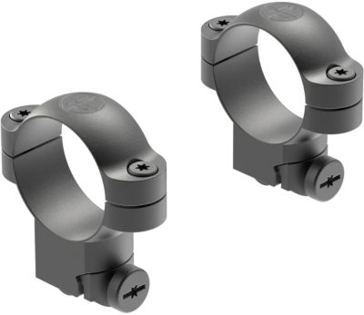 Leupold Ringmounts for Ruger M77, 30mm Tube, High, 3/8 in./11mm/13mm Dovetail, Matte Black, Steel