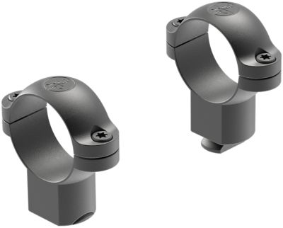 Leupold Standard Rings, 1 in. Tube, Super High, Leupold Base, Matte Black, Steel