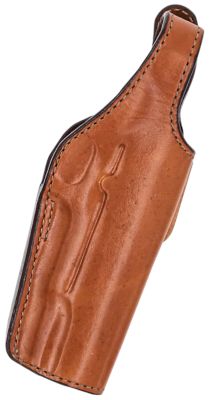 Bianchi 19L Thumbsnap OWB Belt Holster for Ruger SR1911 & Springfield 1911-A1, Right Hand, Tan, Leather, Size 19