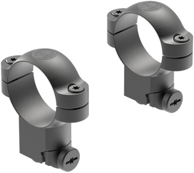 Leupold Ringmounts for Ruger M77, 30mm Tube, Super High, 3/8 in./11mm/13mm Dovetail, Matte Black, Steel