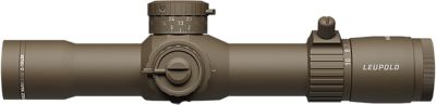 Leupold 2-10x 30mm Mark 5HD Rifle Scope, 35mm Tube, M5C3 Illuminated FFP CMR-MIL Reticle, Flat Dark Earth