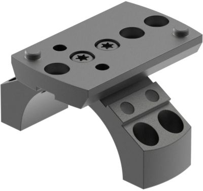 Leupold DeltaPoint Pro Ring Mount, 34mm Tube, Picatinny/Weaver, Matte Black, Aluminum