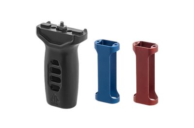 Leapers Super Slim Foregrip, Matte Black, Anodized Aluminum