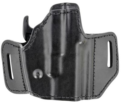 Bianchi Allusion Assent Pro-Fit OWB Holster for Glock 26/S&W M&P Shield/S&W M&P Compact/FN FNS Compact, Right Hand, Black